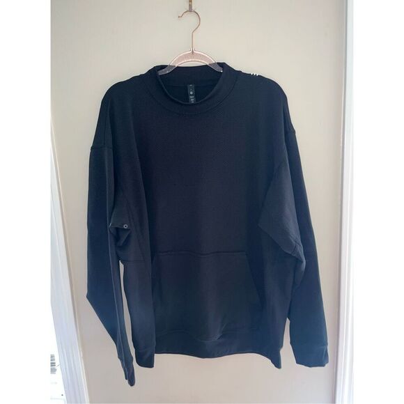 Men's Lululemon Relaxed-Fit Training Long Sleeve Crew Black Large - Picture 3 of 8